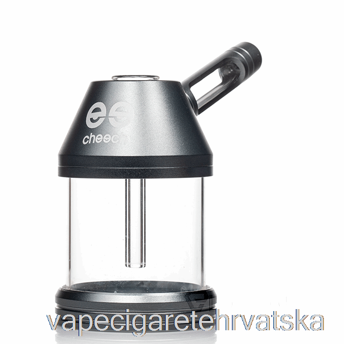 Vape Cigarete Cheech Staklo Metal Oil Can Bubbler Grey
